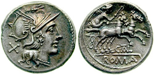 juventia roman coin denarius