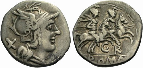 sempronia roman coin denarius